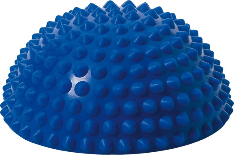 Balanční polokoule JAKOBS Senso Balance Igel s výst. 16 cm modrá