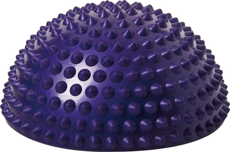 Balanční polokoule JAKOBS Senso Balance Igel s výst. 16 cm fialová