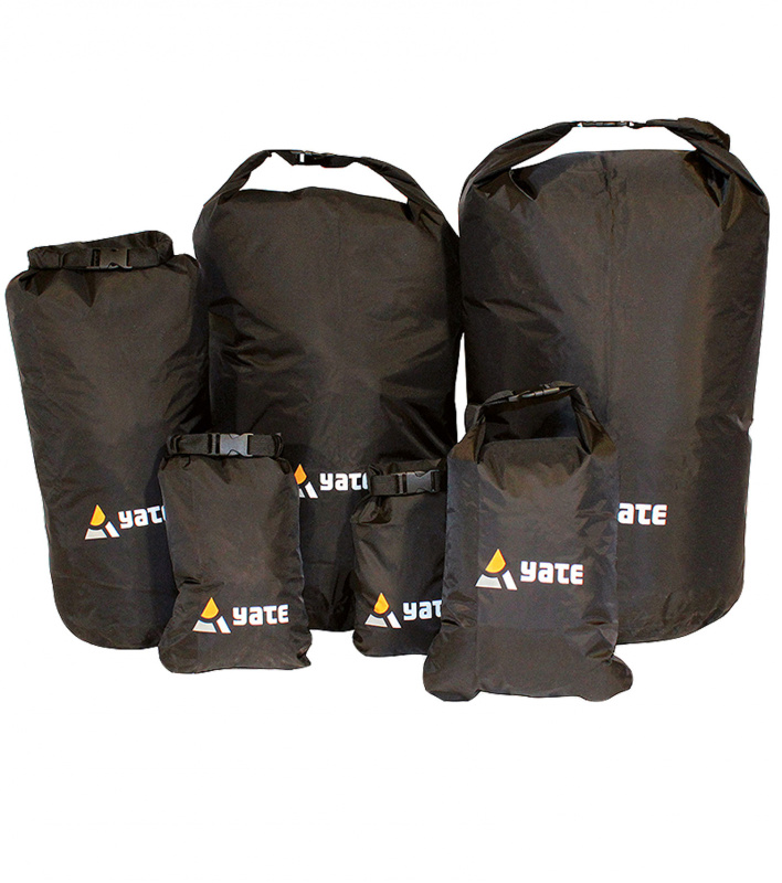 Nepromokavý vak YATE Dry Bag XS/2 l černý