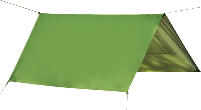 Bivakovací plachta YATE 250x250 cm zelená