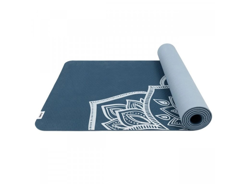 Podložka na jógu Yoga mat YATE Universe modrá