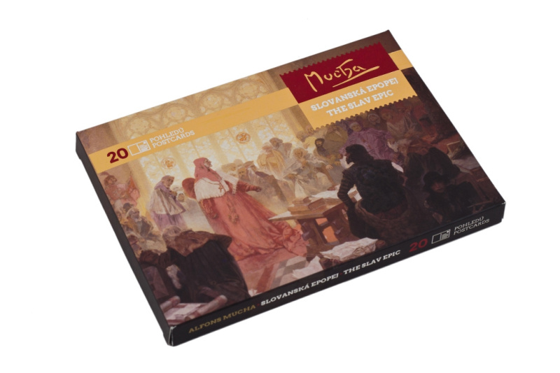Sada 20 pohledů Alfons Mucha – Slovanská epopej  Presco Group