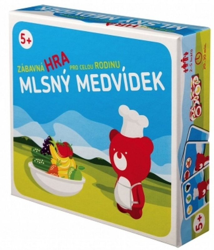 Společenská hra Mlsný medvídek - Teribear - hra z kategorie Vzdělávací hry