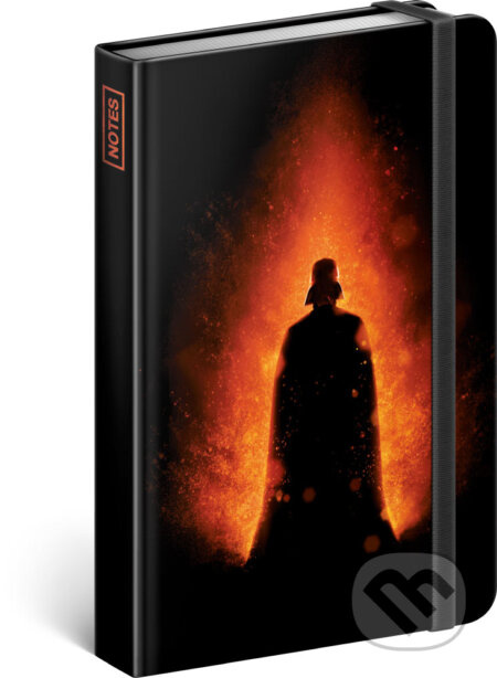 Notes Star Wars – Black, linkovaný