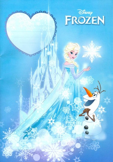 Školní sešit Frozen – Ledové království Castle, A4, 40 listů, linkovaný Presco Group