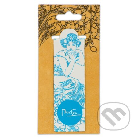 Magnetická záložka Alfons Mucha – Topaz, Fresh Collection