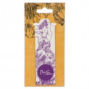 Magnetická záložka Alfons Mucha – Amethyst