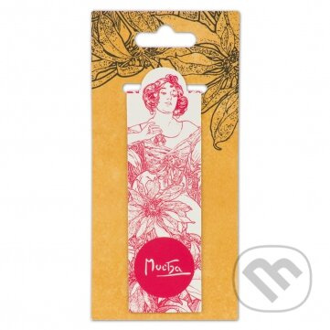 Magnetická záložka Alfons Mucha – Ruby, Fresh Collection