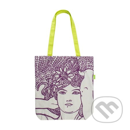 Plátenná taška Alfons Mucha – Amethyst