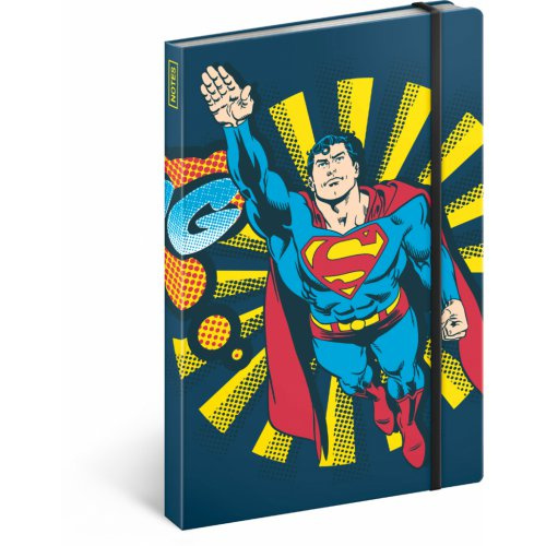 Notes Superman Bang linkovaný 13 x 21 cm