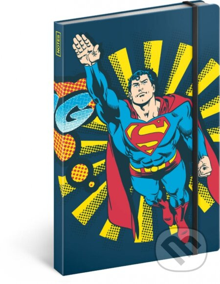 Notes Superman Bang linkovaný 13 x 21 cm