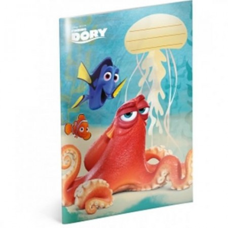 Školní sešit Hledá se Dory – Hank, A5, 40 listů, linkovaný Presco Group