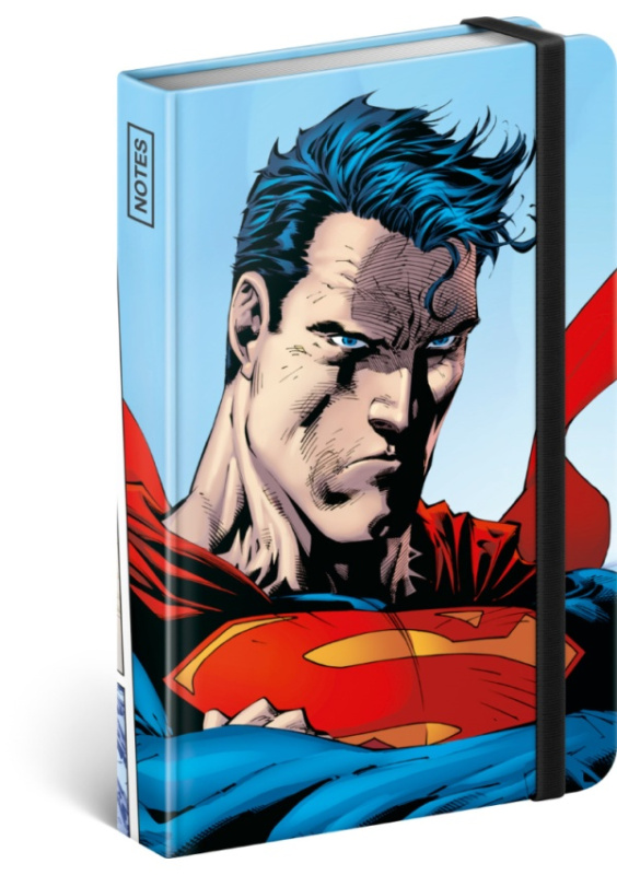 Presco Group Notes Superman World Hero, linkovaný, 10,5 x 15,8 cm