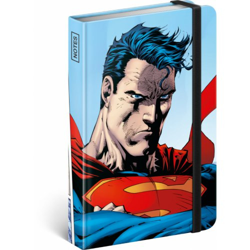 Presco Group Notes Superman World Hero, linkovaný, 10,5 x 15,8 cm