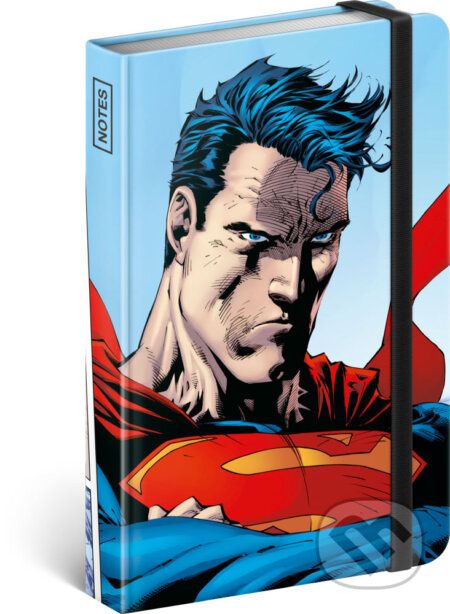 Presco Group Notes Superman World Hero, linkovaný, 10,5 x 15,8 cm