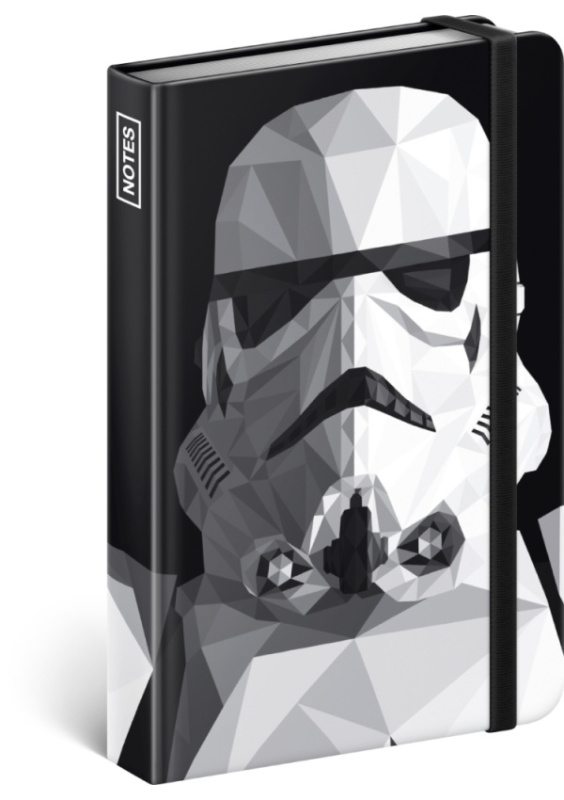 Notes Star Wars – Clone (linkovaný s gumičkou na uzavření)