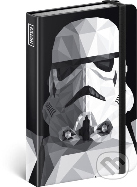 Notes Star Wars – Clone (linkovaný s gumičkou na uzavření)