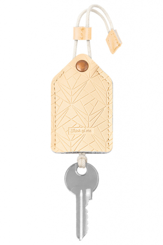 Kožená klíčenka Baagl Think of Me