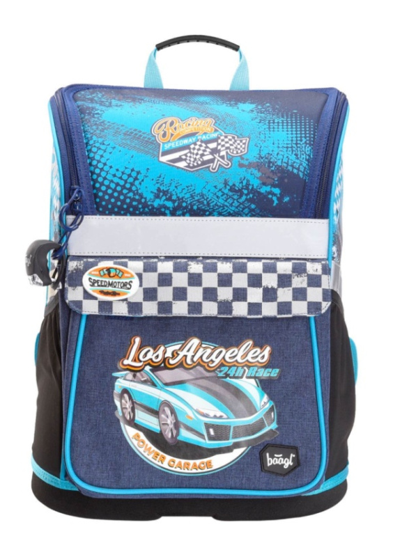 BAAGL Školní aktovka Zippy Racer Presco Group