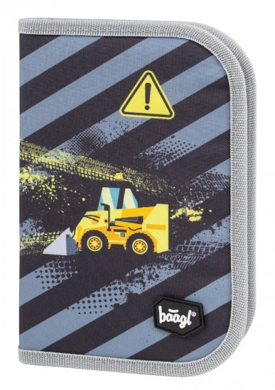 BAAGL Školní penál klasik Bagr Presco Group