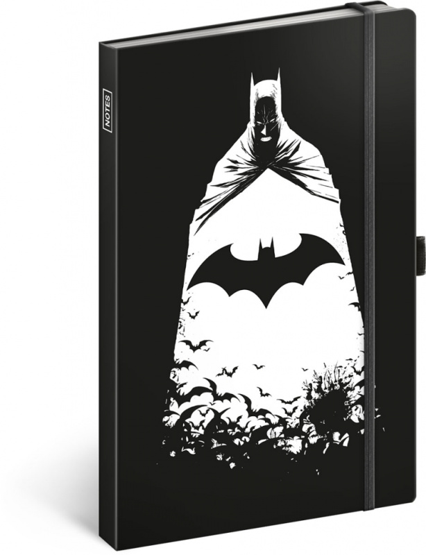 Presco Notes Batman linkovaný 13 x 21 cm