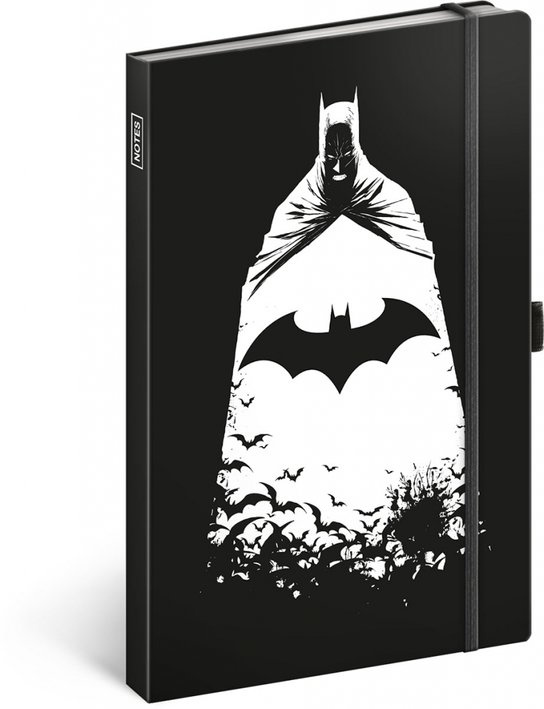 Presco Notes Batman linkovaný 13 x 21 cm