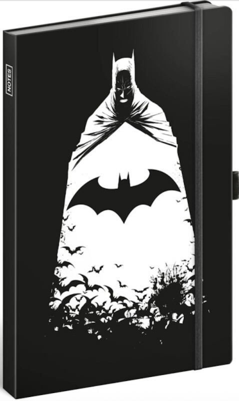 Presco Notes Batman linkovaný 13 x 21 cm