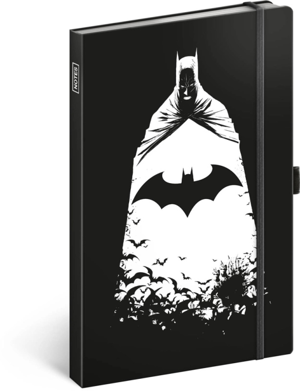 Presco Notes Batman linkovaný 13 x 21 cm