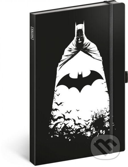Presco Notes Batman linkovaný 13 x 21 cm