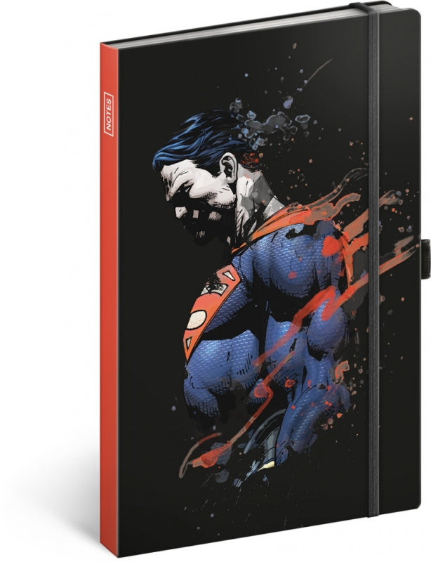 Presco Notes Superman linkovaný 13 × 21 cm