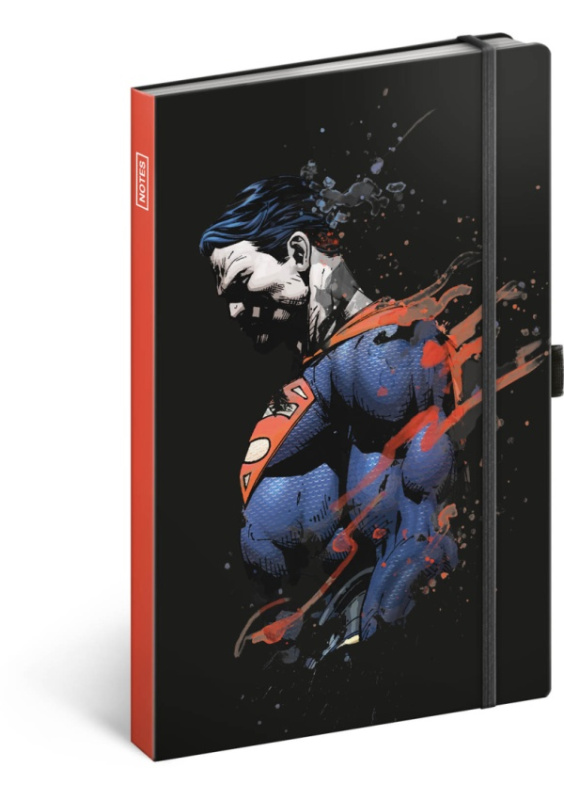 Presco Notes Superman linkovaný 13 × 21 cm