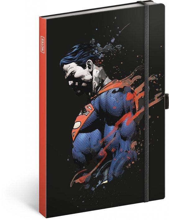 Presco Notes Superman linkovaný 13 × 21 cm