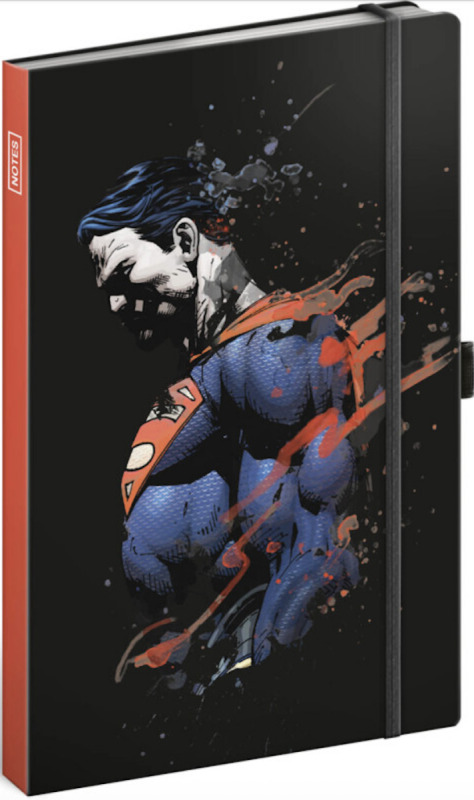 Presco Notes Superman linkovaný 13 × 21 cm