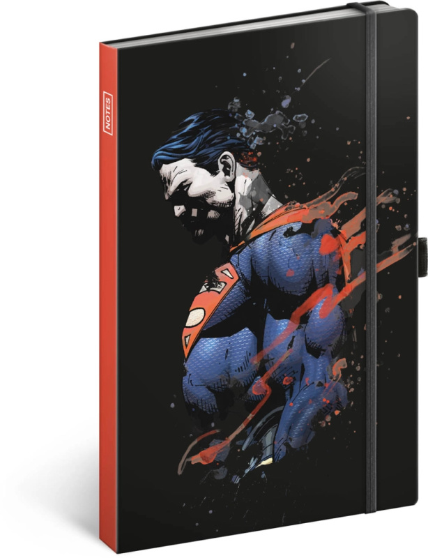 Presco Notes Superman linkovaný 13 × 21 cm