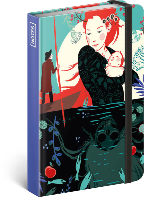 Baagl Notes Kateřina Bažantová linkovaný 11 × 16 cm