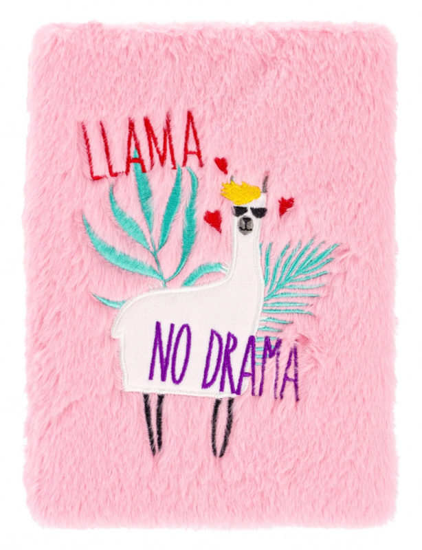 Notes plyšový Lama