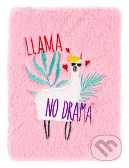 Notes plyšový Lama