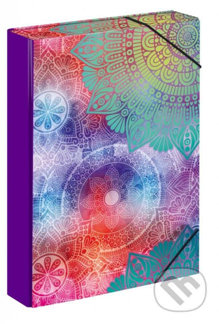 Desky na školní sešity Baagl Jumbo Mandala (A4)