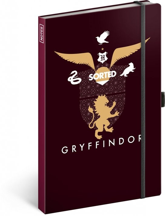 Presco group Zápisník Harry Potter Gryffindor Sorted A5