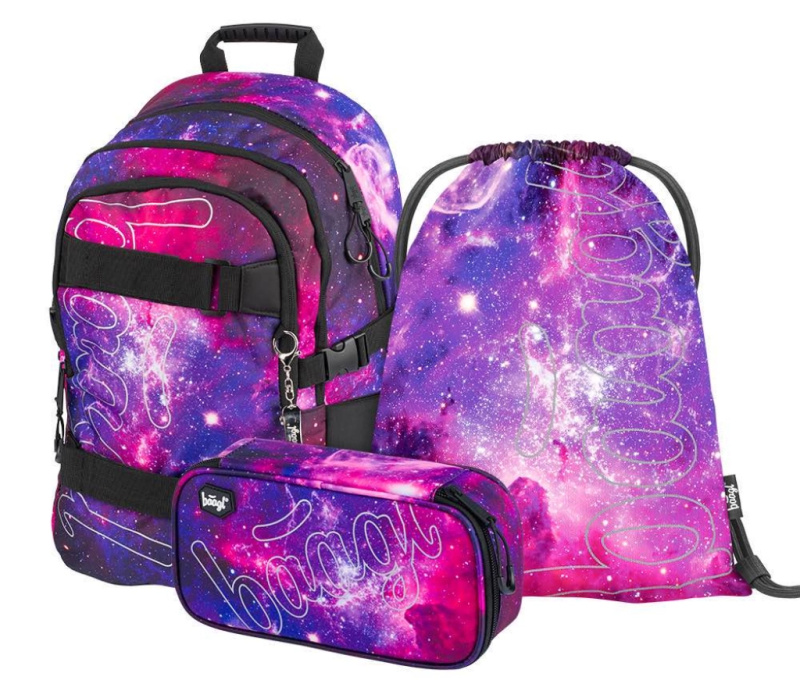 Baagl skate Galaxy 3-dílný set