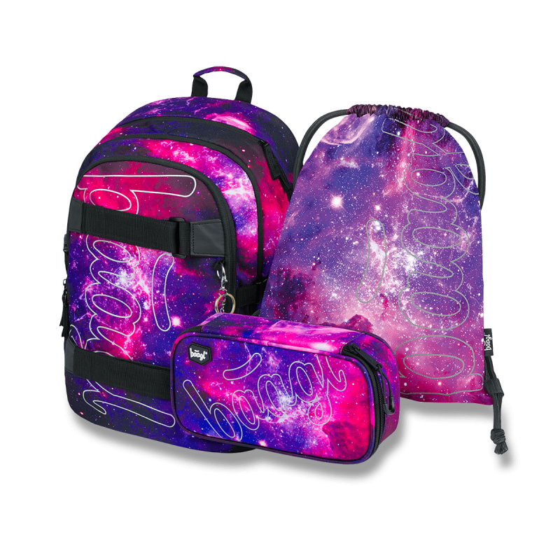 Baagl skate Galaxy 3-dílný set