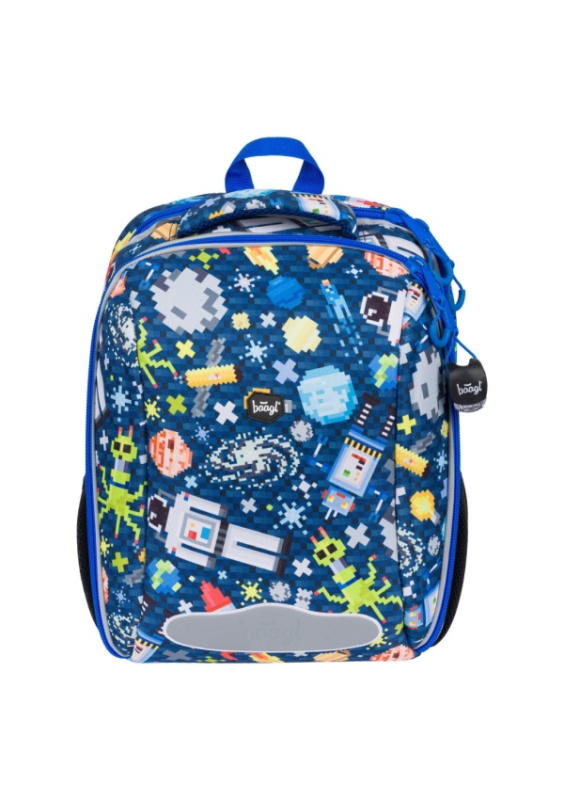 BAAGL Školní aktovka Shelly Space Game