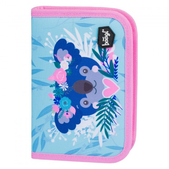 BAAGL Školní penál klasik dvě chlopně Koala Presco Group