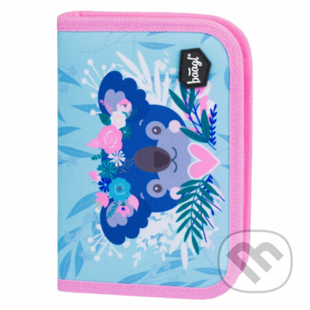 BAAGL Školní penál klasik dvě chlopně Koala Presco Group