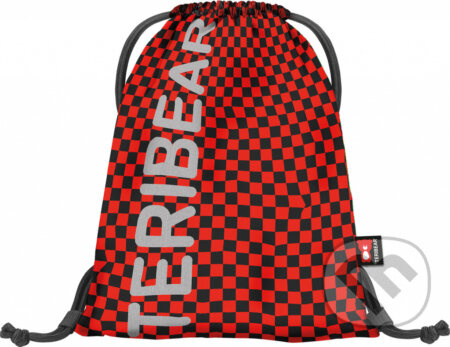 BAAGL Sáček na obuv TERIBEAR červený