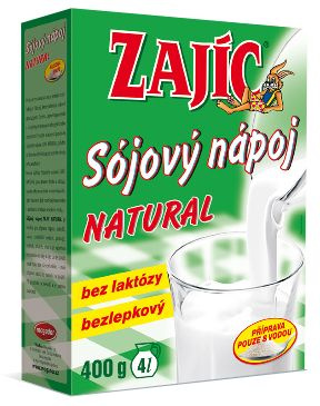MOGADOR Sójový nápoj Zajíc natural 400 g
