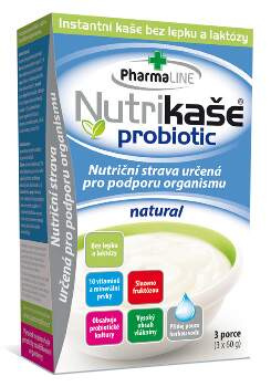 Nutrikaše probiotic natural 3x60g