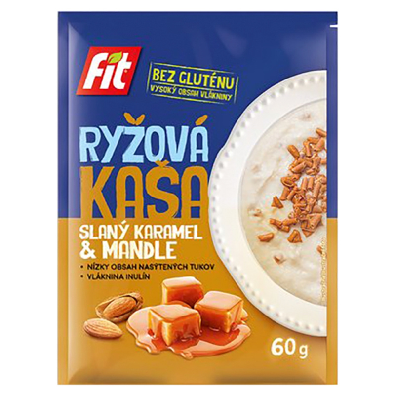 Fit rýžová kaše slaný karamel 60g