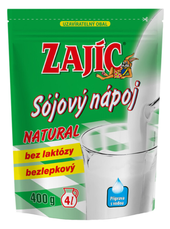 MOGADOR Zajíc sójový nápoj natural 400 g