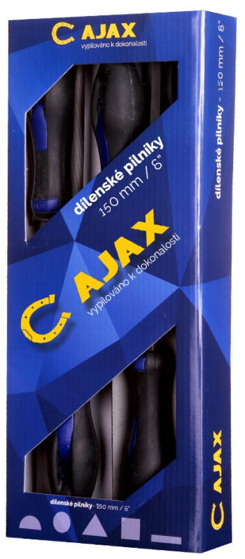 Sada pilníků AJAX 150 mm 5 ks